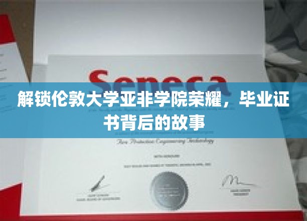 探寻伦敦大学亚非学院毕业证书背后的传奇与荣耀