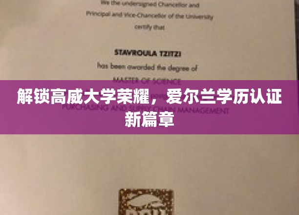 揭开高威大学新篇章，爱尔兰学历认证的蜕变之旅