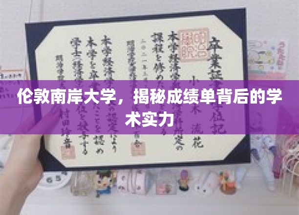 伦敦南岸大学，揭秘成绩单背后的学术实力
