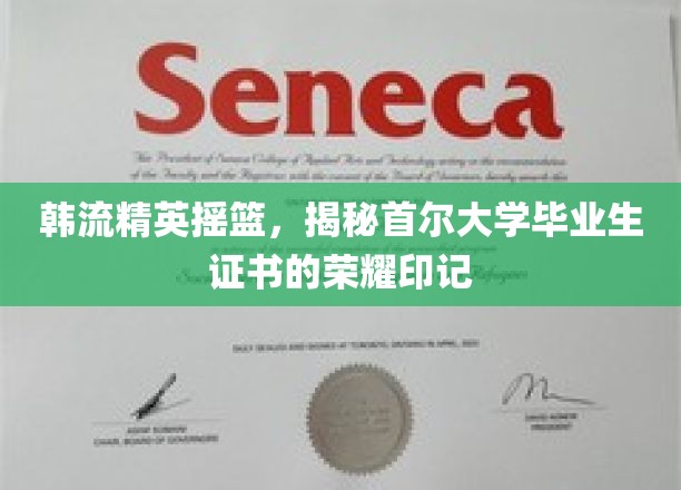 首尔精英学府，解码首尔大学证书背后的辉煌印记