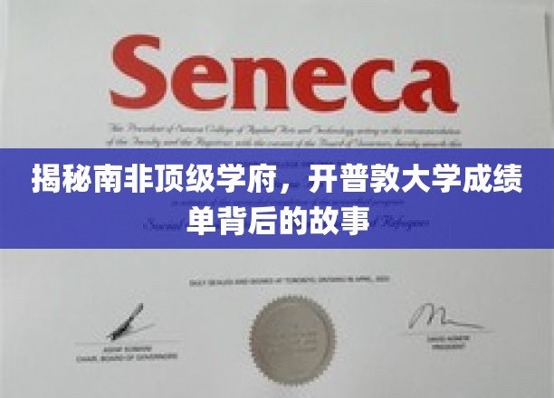 探秘开普敦大学，揭秘世界级学府的学术传奇与成就奥秘